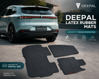 Deepal S05 Custom-Fit Latex Floor Mats – Black
