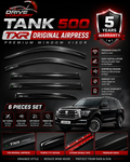 GWM Tank 500 TXR Original Air Press Window Visors – Premium Smoke Sun Visors
