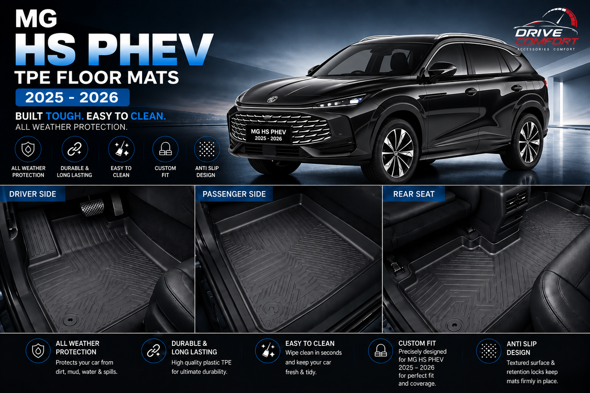 MG HS PHEV 2025-2026 TPE Floor Mats