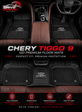 Chery Tiggo 9 12D Floor Mats – Premium Custom Fit Car Mats