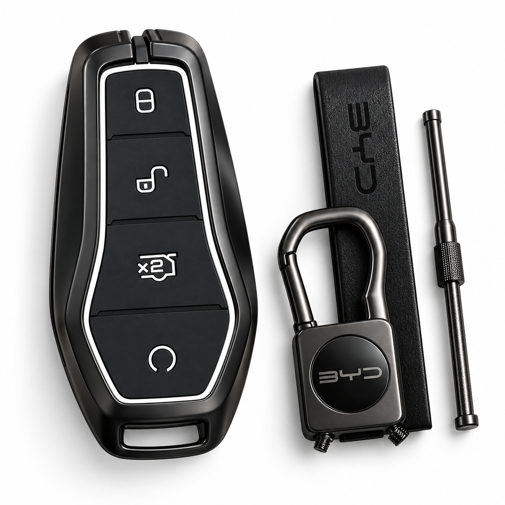 BYD Seal Metallic Casing Key Cover – Black Edition