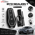 BYD Sealion 7 Metallic Casing Key Cover – Black Edition