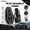 BYD Shark 6 Metallic Casing Key Cover – Black Edition