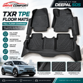 Deepal S05 TXR Premium TPE Floor Mats with Sill Plate Coverage