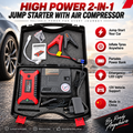 2-in-1 Car Jump Starter with Air Compressor