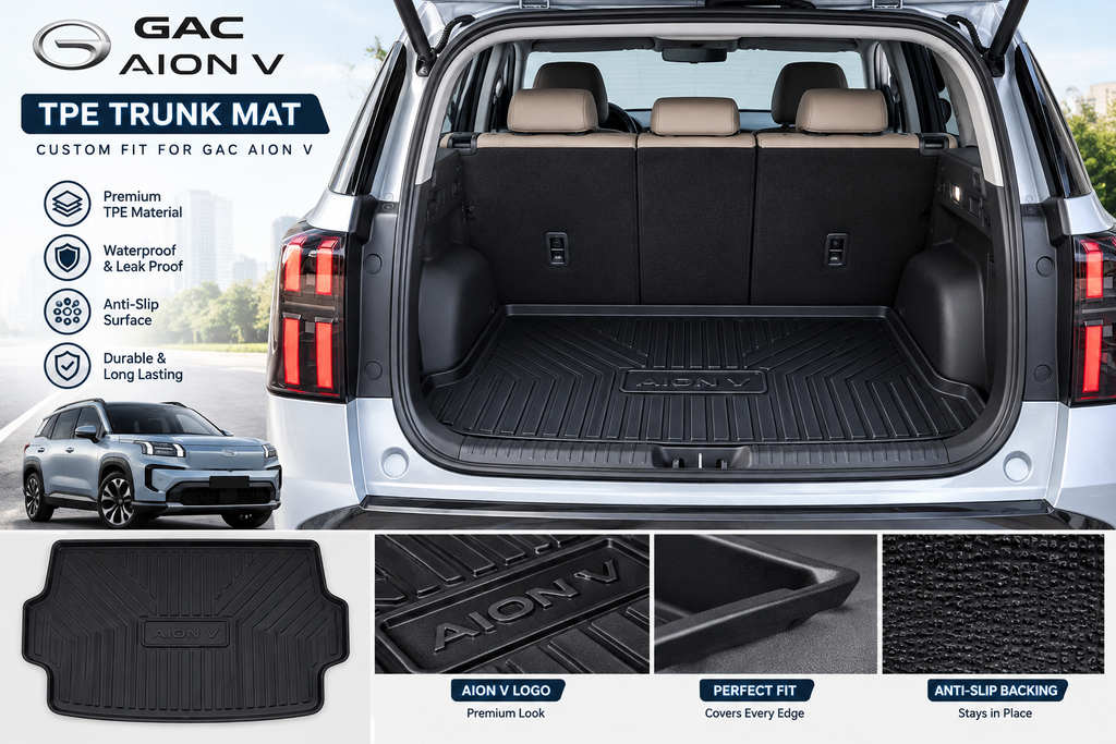 GAC Aion V TPE Trunk Mat – Premium Plastic Boot Protection