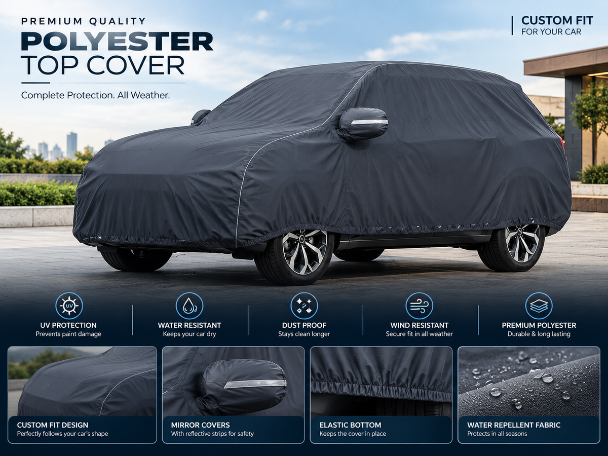 GAC Aion V Polyester Car Top Cover – Premium All Weather Protection