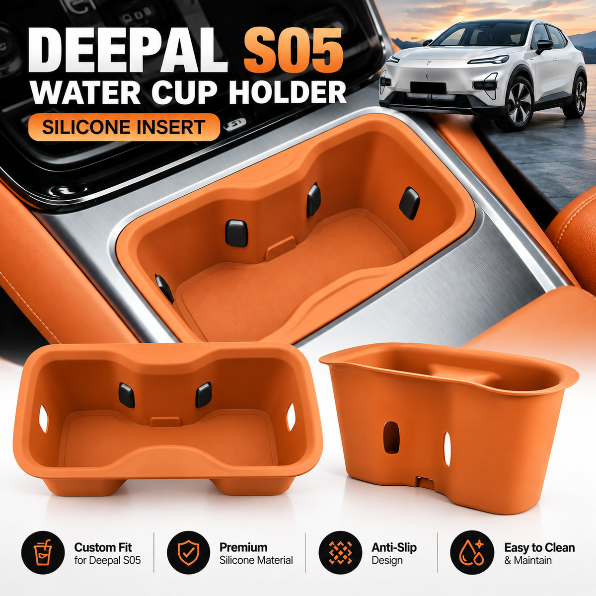 Deepal S05 Silicone Cup Holder