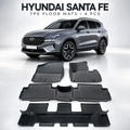Hyundai Santa Fe Premium TPE Floor Mats 7 Seater Custom Fit All Weather Car Mats