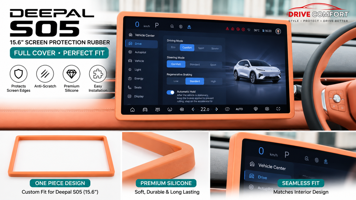 Deepal S05 Silicone Screen Protection Cover – Soft Rubber Display Guard