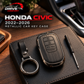 Honda Civic 2022-2026 Premium Leather Metal Key Cover – Premium Protection Case