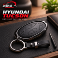 Hyundai New Tucson Premium Leather Metal Key Cover – Premium Protection Case