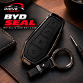 BYD Seal Premium Leather Metal Key Cover – Premium Protection Case