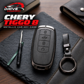 Chery Tiggo 8 Premium Leather Metal Key Cover – Premium Protection Case