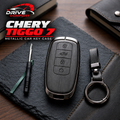 Chery Tiggo 7 Premium Leather Metal Key Cover – Premium Protection Case