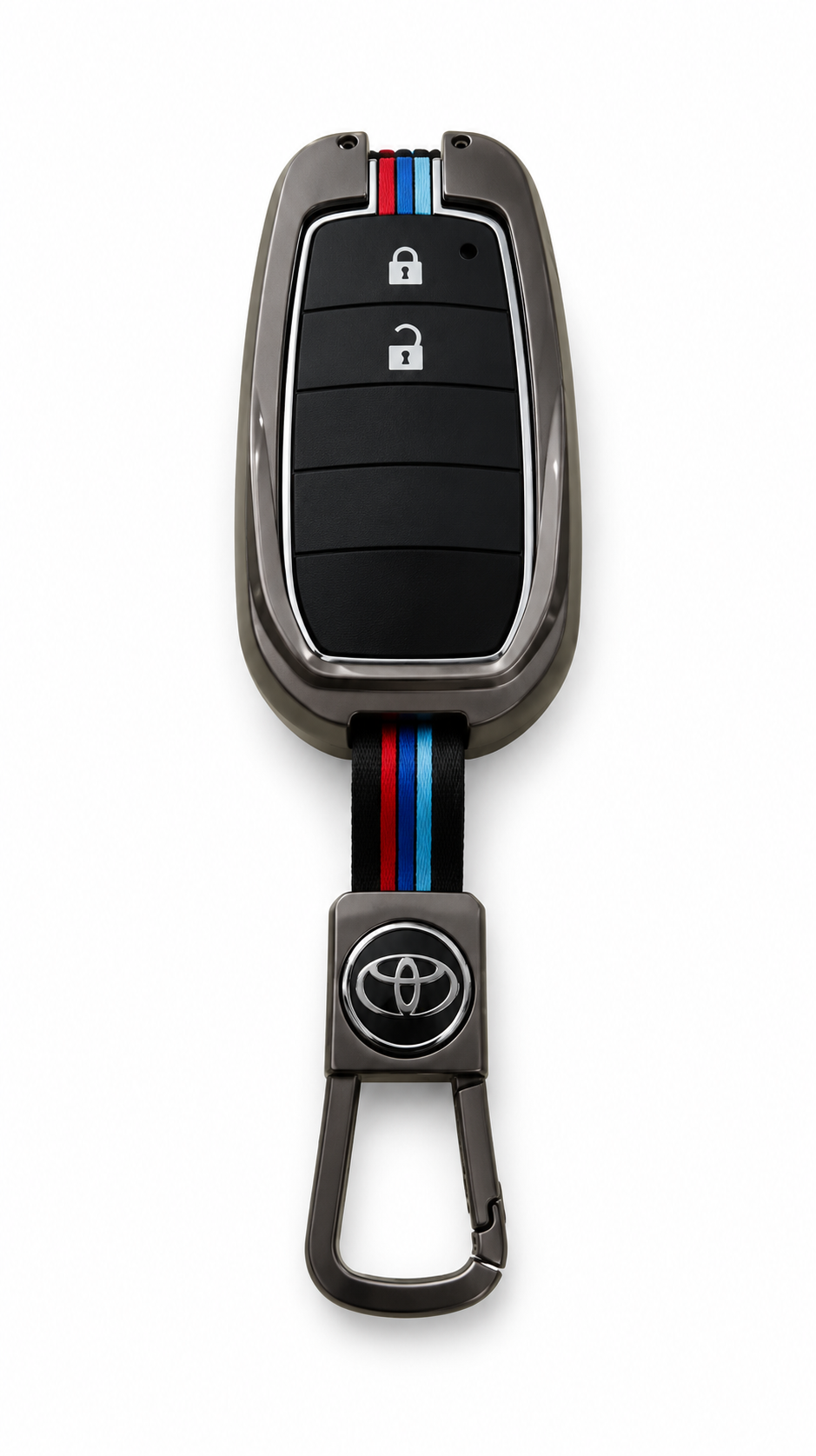 Toyota Yaris Hatchback Metallic Casing Key Cover – Best Protection