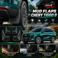 Chery Tiggo 9 PHEV Mud Flaps – Custom Fit Splash Guards