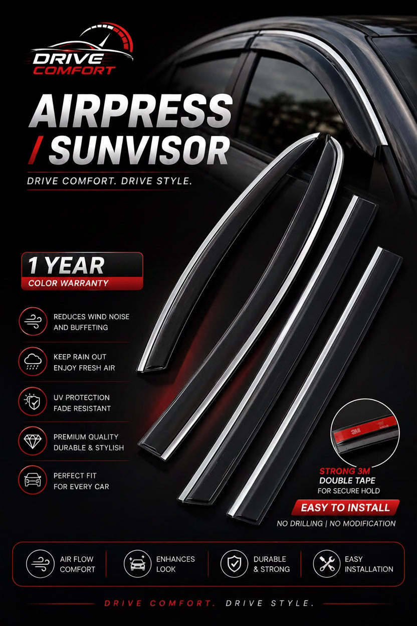 GAC Air Press Window Visors