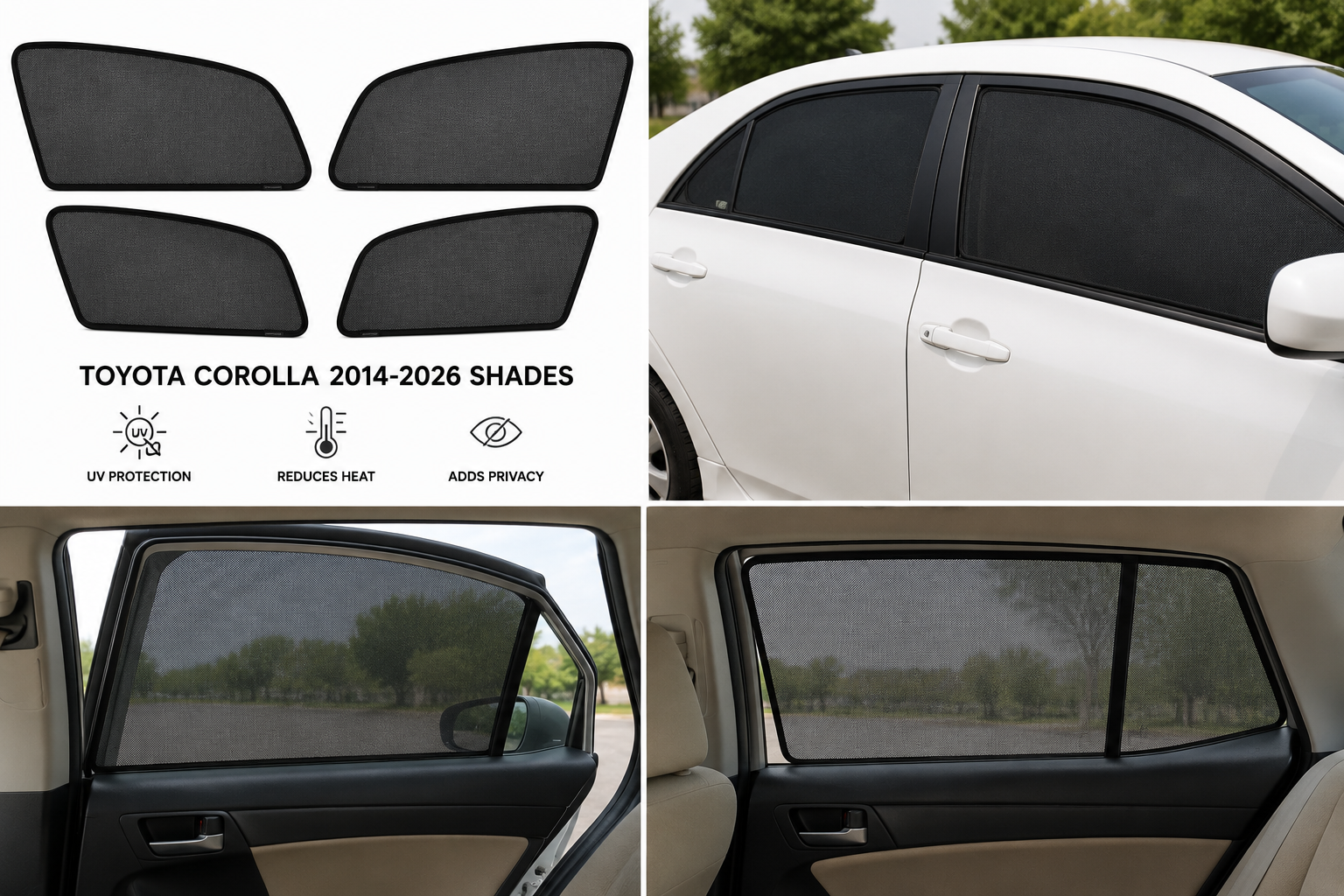 Toyota Corolla Sunshades