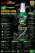Turtle Wax Inside & Out Protectant 307ml – Dashboard, Trim & Tire Protectant