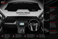 Toyota Prius Dashboard Mat Soft Velvet Fabric Sun Protection Cover