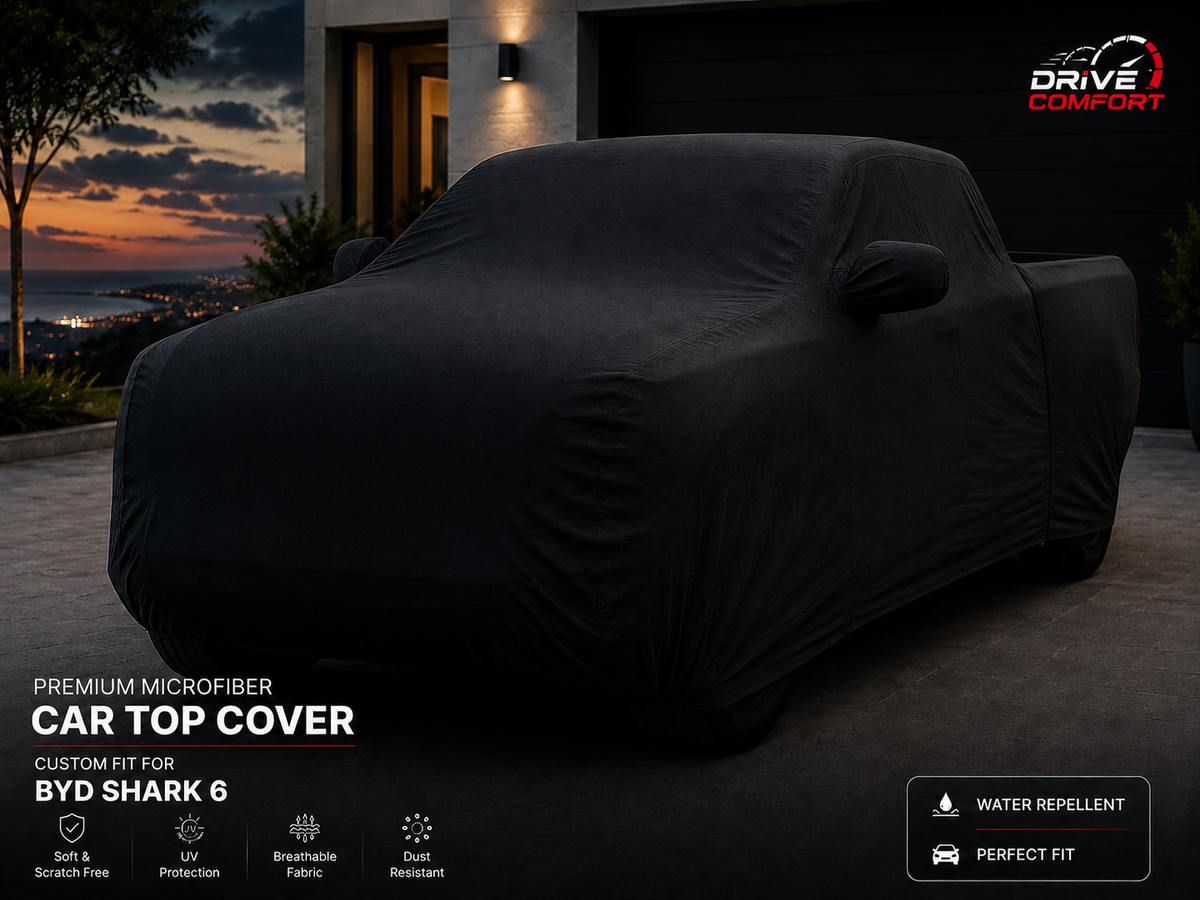 BYD Shark 6 microfiber car top cover without printed vehicle logo