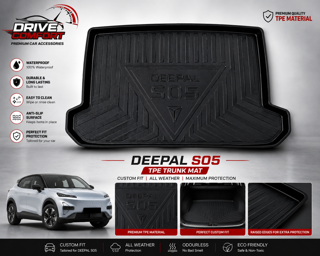 Deepal S05 TPE Trunk Mat – Premium Plastic Boot Protection