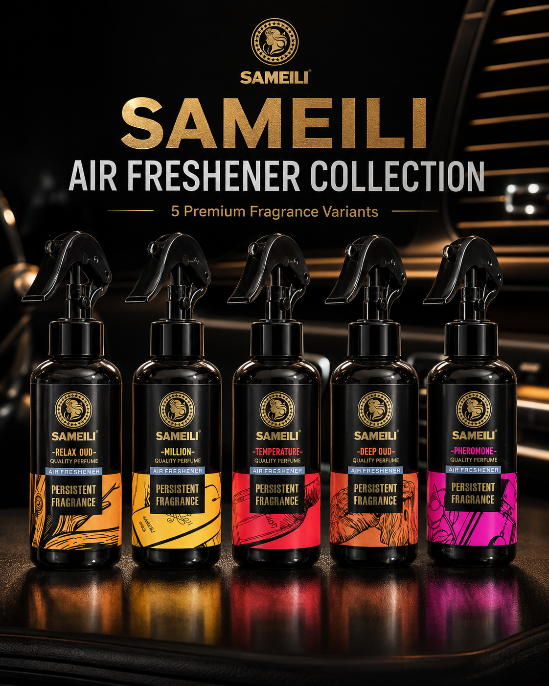 SAMEILI Pheromone Air Freshener – Persistent Fragrance Quality Perfume