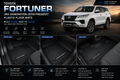 Toyota Fortuner Premium TPE Floor Mats Custom Fit All Weather Car Mats