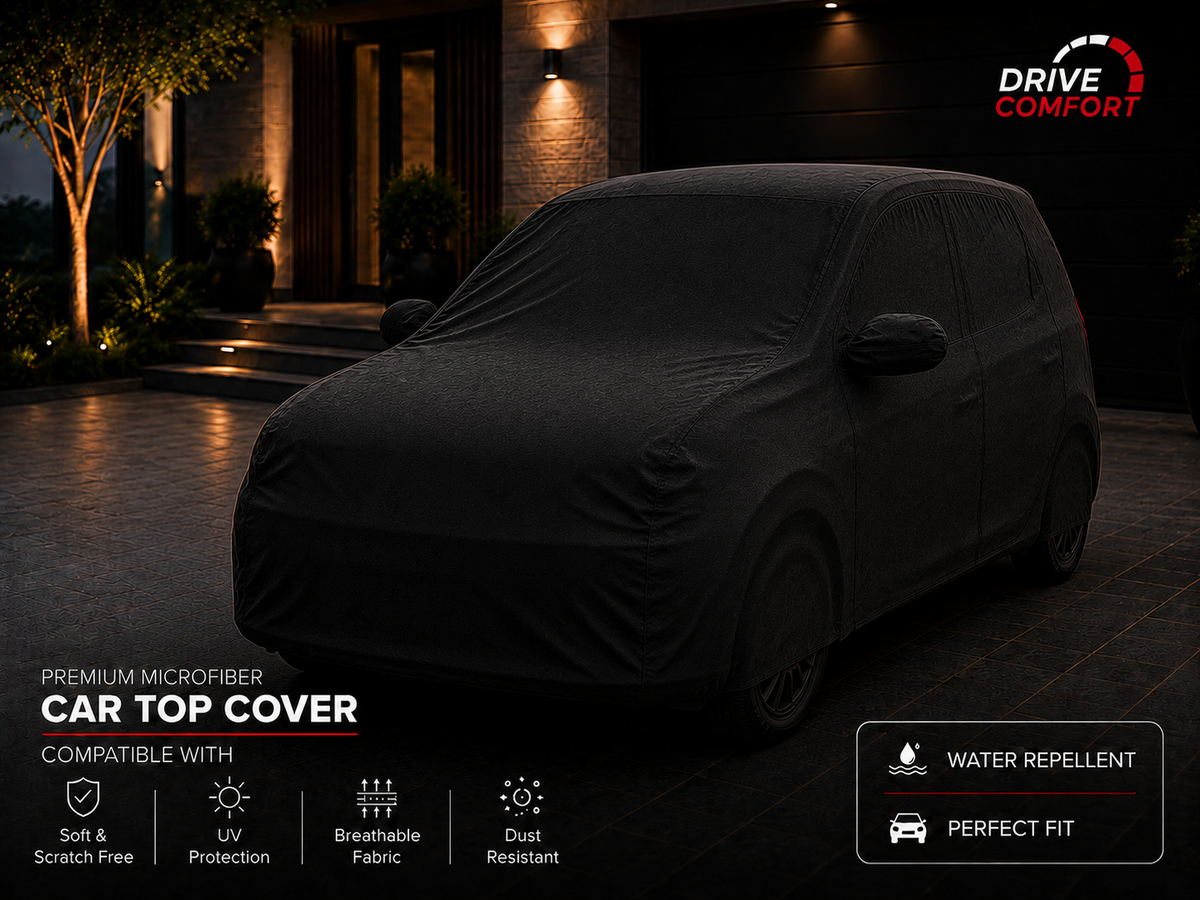 Daihatsu Mira premium microfiber car top cover without car brand logo