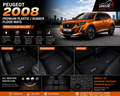 Peugeot 2008 Premium TPE Floor Mats Custom Fit All Weather Car Mats