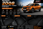 Peugeot 2008 Premium TPE Floor Mats Custom Fit All Weather Car Mats