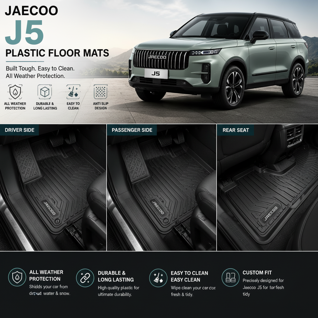 Jaecoo J5 Premium TPE Floor Mats Custom Fit All Weather Car Mats