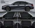 Honda Civic 11th generation sunshades