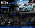 Daihatsu Mira Premium TPE Floor Mats Custom Fit All Weather Car Mats
