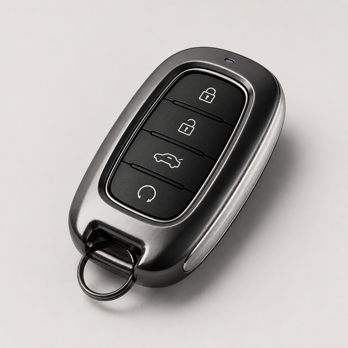 Hyundai Tucson metallic casing key cover