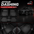 Jetour Dashing custom fit washable plastic floor mats by Drive Comfort