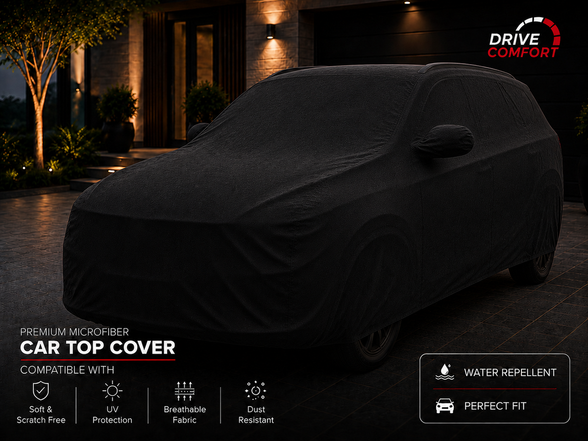 MG HS premium microfiber car top cover without car brand logo