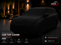 Microfiber car top cover without printed vehicle logo