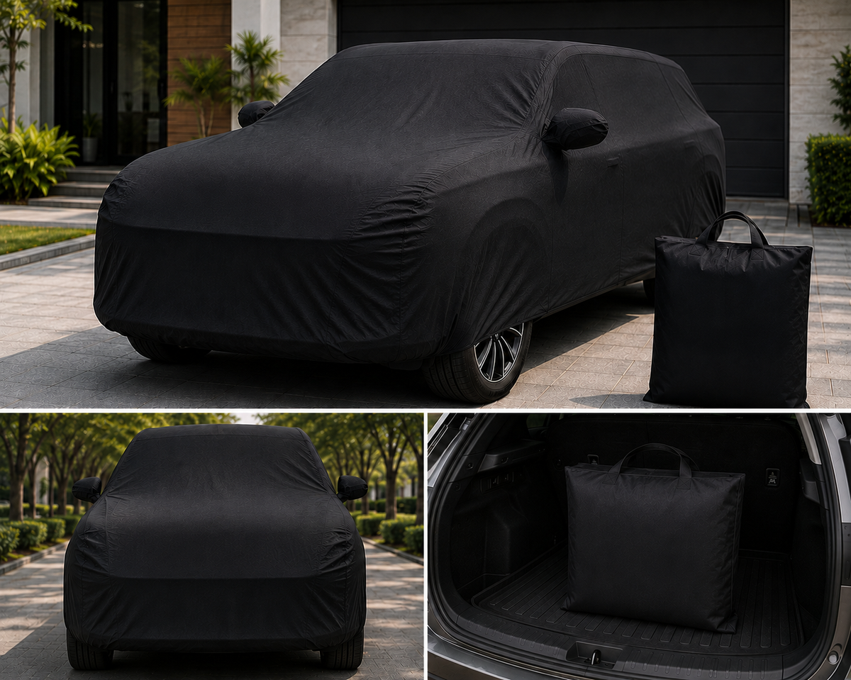Jaecoo J7 microfiber car top cover and storage bag without printed vehicle logos