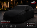 Microfiber car top cover without printed vehicle logo