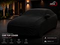 Microfiber car top cover without printed vehicle logo