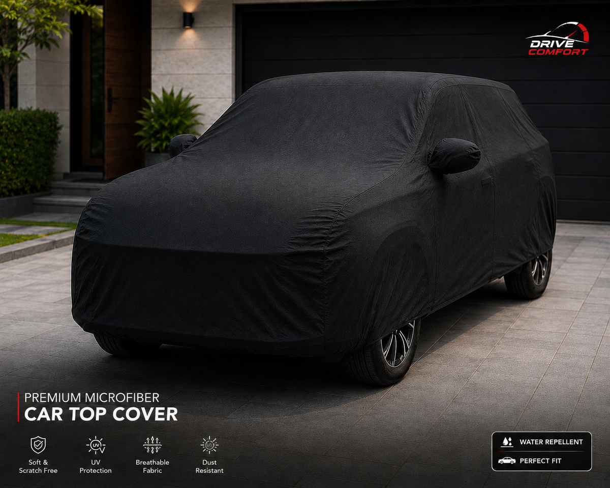 Suzuki Fronx microfiber car top cover without printed vehicle logo