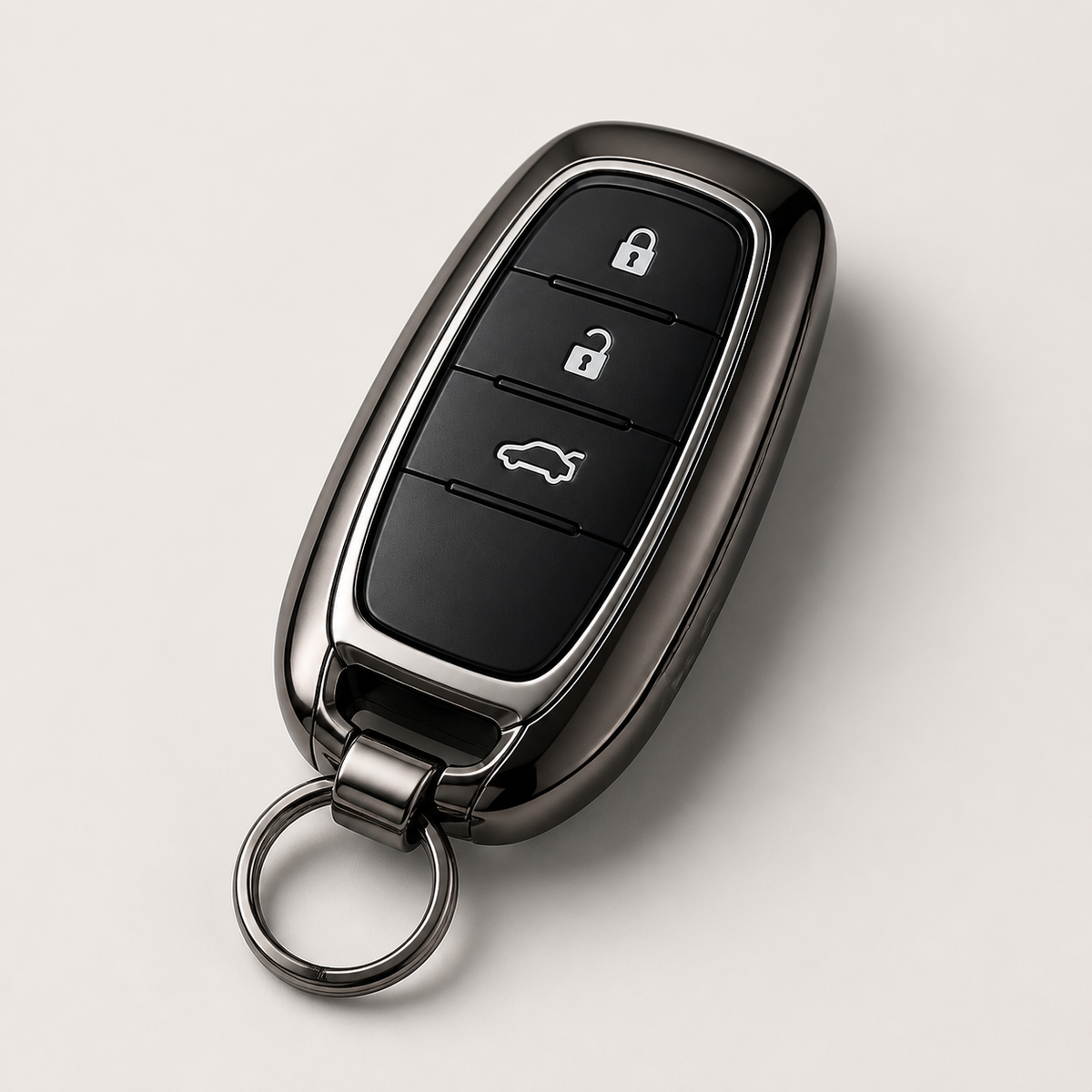 Toyota Fortuner metallic casing key cover