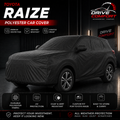 Toyota Raize polyester car top cover with all-weather protection