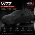 Toyota Vitz polyester car top cover with all-weather protection